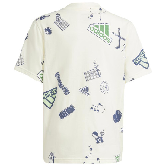 Adidas Παιδική κοντομάνικη μπλούζα J Bluv Tee